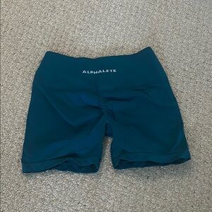 Alphalete Teal Performance Shorts